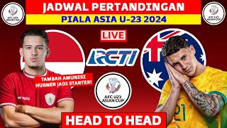 Jadwal Timnas Indonesia vs Australia  Jadwal Timnas Indonesia Piala Asia U23 2024  Live RCTI [upl. by Naillimxam]