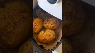 Easy n Delicious Air Fryer Whole Potatoes cookingtutorial foodshorts foodie silktwirl [upl. by Enialb]