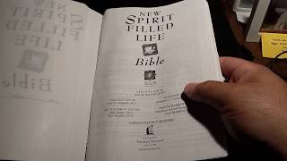 NLT Long Term Bible Review The New SpiritFilled Life Bible [upl. by Linson]