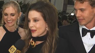 Lisa Marie Presley Crashed Austin Butler’s Golden Globes Interview in Last ET Appearance [upl. by Anived]