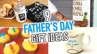 9 DIY Father’s Day Gift Ideas [upl. by Soluk738]