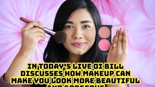 In todays live we will discuss how makeup can make you look more beautiful and gorgeous [upl. by Selemas]