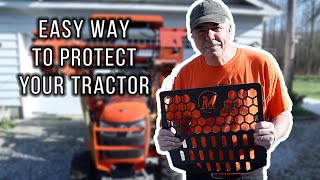 Easy to Install Tractor Grill Guard by Messicks Video 137 [upl. by Leizo899]