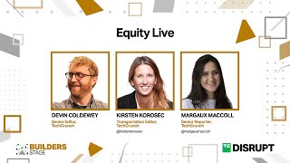 Equity live podcast recording  TechCrunch Disrupt 2024 [upl. by Hajan526]