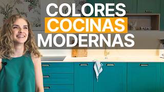 Tendencias de COLORES en Cocinas 2024 Consejos para saber cuál elegir🎨✨ [upl. by Otes423]