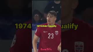 Norway World Cup history 19302022 shorts football norway [upl. by Dare12]