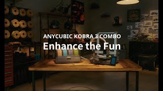 Anycubic Kobra 3 Combo Enhance The Fun [upl. by Selwyn]