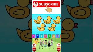 Learning numbers through counting  Nursery Rhymes and Childrens Songs counting numbers  shorts [upl. by Lipps]