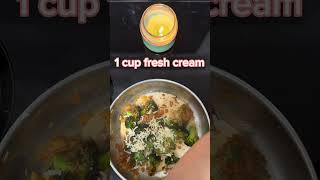 క్రీమ్ బ్రోకలీ  Creamy Broccoli  Easy and Quick Broccoli Recipe  Paddus Cuisine  shortsvideo [upl. by Niaz]