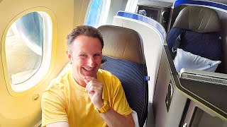 Flying United Polaris Class LAX to NRT My Honest Review [upl. by Red]