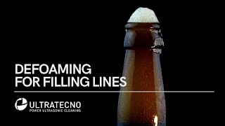 Defoaming for Filling Lines  UltraTecno [upl. by Andrey]