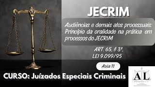 Juizado Especial Criminal JECRIM  Artigo por artigo  Art 65 § 3º da Lei 909995 [upl. by Aihk]