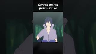 Sarada meets Sasuke in the past [upl. by Hera984]