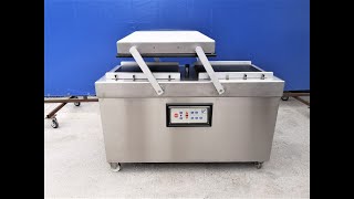 Used Intervac INV 1010 vacuum packer [upl. by Esor]