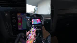 VW TİGUAN KABLOSUZ CARPLAY AKTİVASYONU [upl. by Duck]