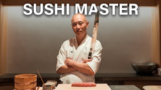 DENTRO LA CUCINA DI UNO DEI SUSHI CHEF MIGLIORI DI TOKYO 🇯🇵 [upl. by Assille543]