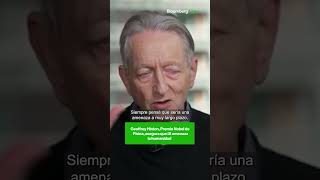 Geoffrey Hinton Premio Nobel de Física asegura que IA amenaza la humanidad  shortsvideo [upl. by Felten128]