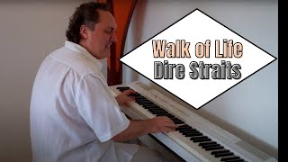 Walk of Life  Dire Straits  MauColi Original Piano Cover [upl. by Ellerehc708]