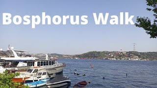 Istanbul Walking Tour 2022  Bosphorus Coastline on the European Side  Arnavutköy [upl. by Barri712]