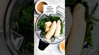 Healthy HighProtein Green Smoothie for Weight Loss shorts [upl. by Celle]