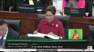 BUDGET 2024 Opposition Leader Kamla Persad Bissessar [upl. by Anihpesoj]