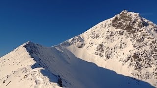 CMD Arete and Ben Nevis  Solitude on the CMD Arete and Ben Nevis in stunning Winter condition [upl. by Hazlip]