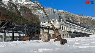 CANFRANC ESTACIÓN  🚞 🏨 Cuando la Nieve es un Lujo  España Bretaña Tele 🇪🇸 [upl. by Grassi]