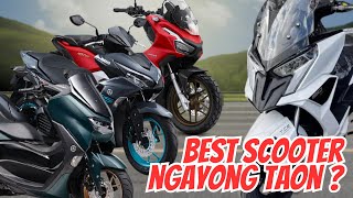 Top 10 Best 125160cc Scooters Ngayong 2024  BernsMoto [upl. by Aisan]