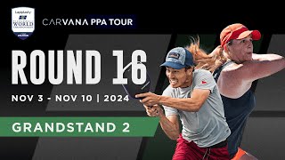 BONUS CAM Lapiplasty Pickleball World Championships Grandstand 2  Round of 16 [upl. by Gauldin]