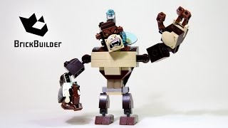 Lego Chima 70125 Gorilla Legend Beast Complete build unboxing and review NEW 2014 [upl. by Tessler]