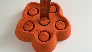 Very Satisfying 2nd Relaxing Kinetic Sand Crunchy Sand drop and squish  42 [upl. by Norraf]