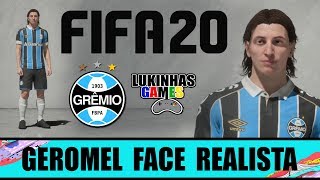 FIFA 20  GEROMEL  GRÊMIO  FACE REALISTA  HOW TO MAKE  TUTORIAL  STATS [upl. by Thrasher]