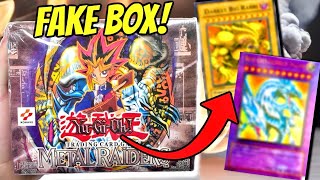 Opening ANOTHER Fake Yugioh Box [upl. by Adrial]