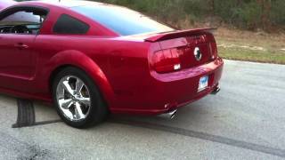 08 Mustang Gt FRPP Stingers or X pipe [upl. by Aedrahs970]