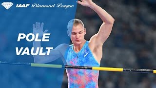 Sam Kendricks jumps 588 to win the Mens Pole Vault  IAAF Diamond League Shanghai 2017 [upl. by Pul]