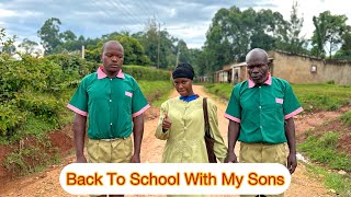 Back To School With My Sons  Mama Boys [upl. by Shel]