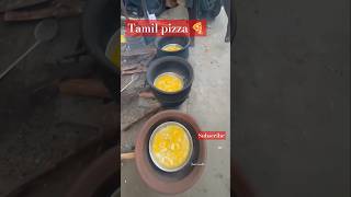 Tamil pizza 🍕  deai pizza  amazing food  streetfood ytshortsindia shorts foodshorts fry new [upl. by Unni]