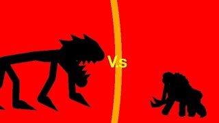 Behemoth Trevor Henderson Vs Titanus Behemoth Stick Nodes Pro [upl. by Kiefer553]