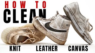 The Best Method to Clean White Shoes [upl. by Tonia]