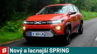 Nová Dacia Spring 2025  najlacnejšie elektro  GARAZTV [upl. by Aihsenal]