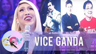 Vice Ganda asks Tito Vic amp Joey a question  GGV [upl. by Laersi779]