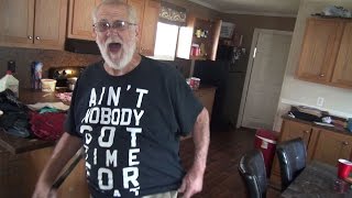 GRANDPA GETS ROBBED PRANK BACKFIRE [upl. by Templeton]