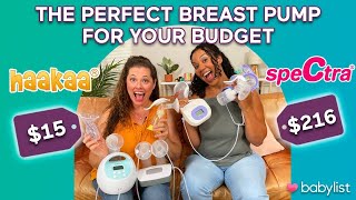 Best Breast Pumps At Every Budget haakaa spectra amp more  Babylist [upl. by Leiba701]