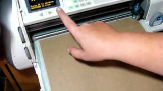 Cutting Chipboard with Cricut [upl. by Carbo]