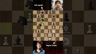 Tata Steel Chess India 2024 Magnus Carlsen vs Vidit Gujrathi chess tatasteelchess2024 [upl. by Ahsenom]