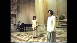 Mozart Così fan tutte Fiordiligi Dorabella duets from Cesare Scarton Recital 1999 [upl. by Aicemaj]