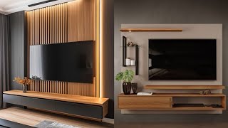 Modern 80 TV Wall Design Ideas 2025  Decorative TV units Wall Design Idea [upl. by Atiz]