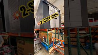 💥2STORY SHED shorts costco [upl. by Leakim983]