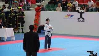 2012 Wolrd Poomsae Championship  Kang Su Ji  Korea  Taeguk chil jam [upl. by Sisto]