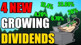 4 NEW Dividend Increases You Must Know In May 2024 [upl. by Nered844]